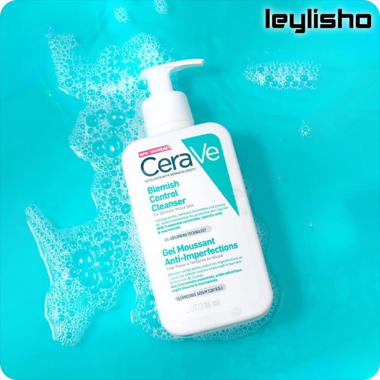 ژل شستشوی سراوی پوست چرب و جوش دار